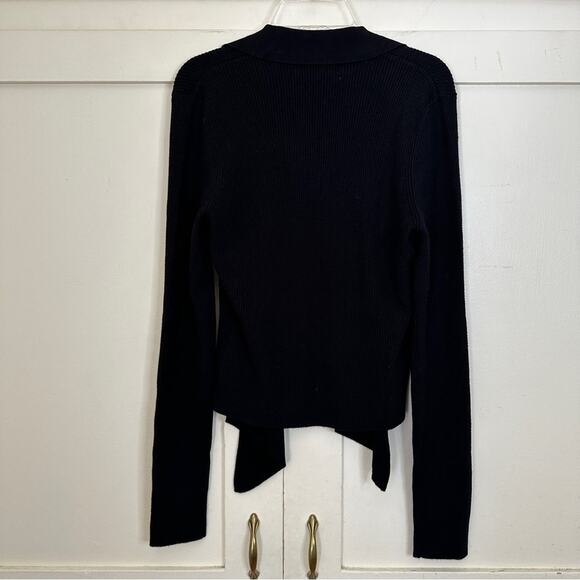 RESA Kylie Ribbed Sweater In Black Medium - Picture 5 of 6